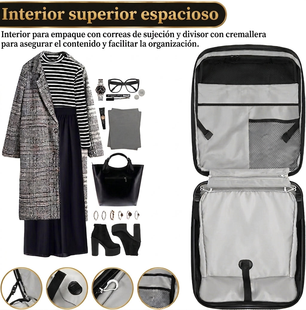 Maleta con asiento para viajar con tu peque